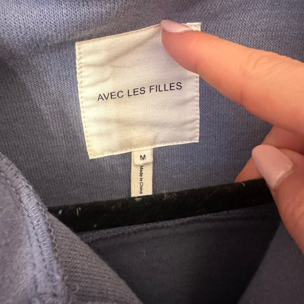 Blue Button-Up Jacket - image 2